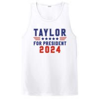 Taylor For President 2024 Funny Taylor First Name PosiCharge Competitor Tank