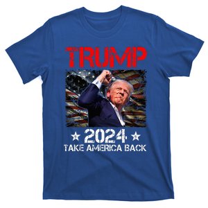 Trump Fist Pump Shot At Trump 2024 Trump Survives Rally T-Shirt