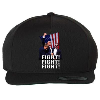 Trump Fist Pump Shot At Trump 2024 Trump Survives Rally Wool Snapback Cap