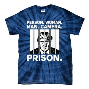 Trump For Prison 2024 Support Trump 4th Of July Tie-Dye T-Shirt