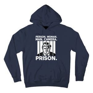 Trump For Prison 2024 Support Trump 4th Of July Tall Hoodie