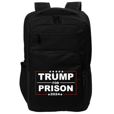 Trump For Prison 2024 Support Trump 4th Of July Impact Tech Backpack