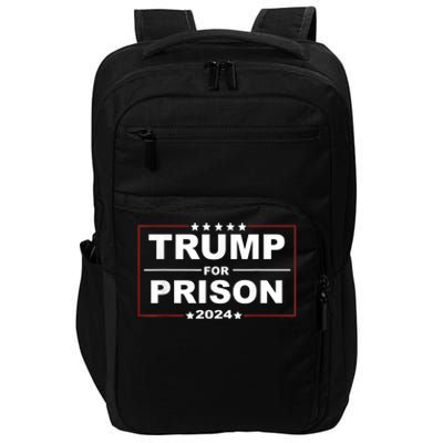 Trump For Prison 2024 Support Trump 4th Of July Impact Tech Backpack