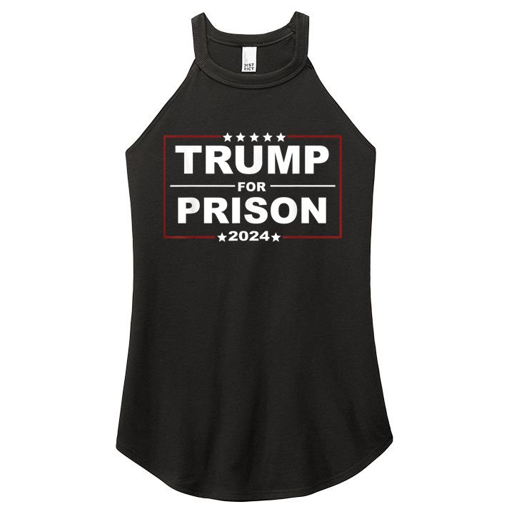 Trump For Prison 2024 Support Trump 4th Of July Women's Perfect Tri Rocker Tank