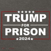 Trump For Prison 2024 Support Trump 4th Of July Cotton Canvas Backpack