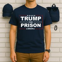 Trump For Prison 2024 Support Trump 4th Of July T-Shirt