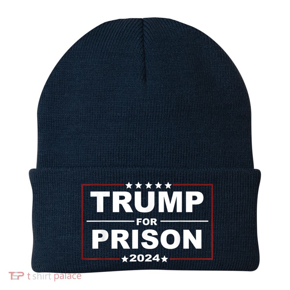 Trump For Prison 2024 Support Trump 4th Of July Beanie