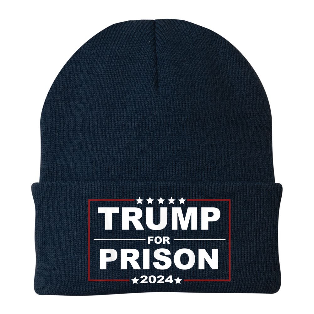 Trump For Prison 2024 Support Trump 4th Of July Beanie