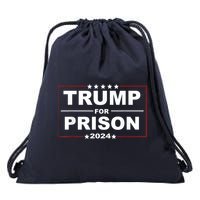 Trump For Prison 2024 Support Trump 4th Of July Drawstring Bag