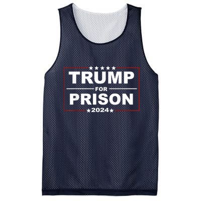 Trump For Prison 2024 Support Trump 4th Of July Mesh Reversible Basketball Jersey Tank