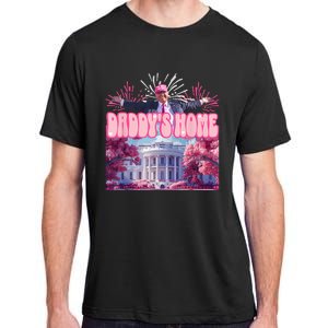 Trump Firework Pink DaddyS Home Trump 2024 Adult ChromaSoft Performance T-Shirt