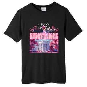 Trump Firework Pink DaddyS Home Trump 2024 Tall Fusion ChromaSoft Performance T-Shirt