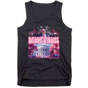 Trump Firework Pink DaddyS Home Trump 2024 Tank Top