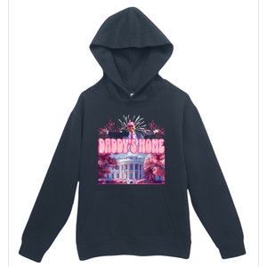 Trump Firework Pink DaddyS Home Trump 2024 Urban Pullover Hoodie