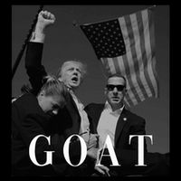 Trump Fist Pump Butler Rally Patriotic Goat Trump Impact Tech Backpack