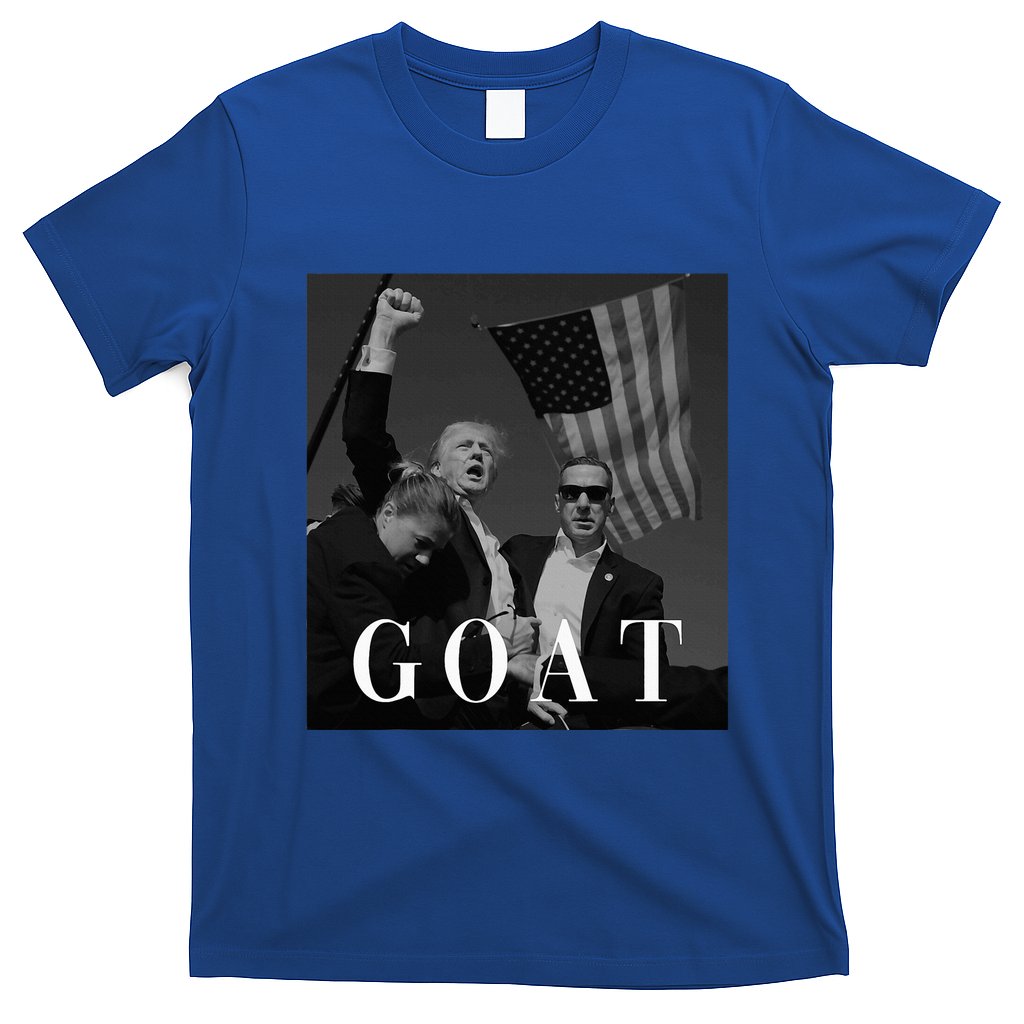 Trump Fist Pump Butler Rally Patriotic Goat Trump T-Shirt