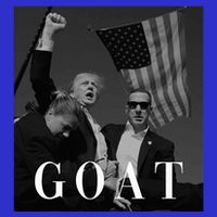 Trump Fist Pump Butler Rally Patriotic Goat Trump T-Shirt