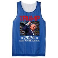 Trump Fist Pump Shot At Trump 2024 Trump Survives Rally Premium Mesh Reversible Basketball Jersey Tank