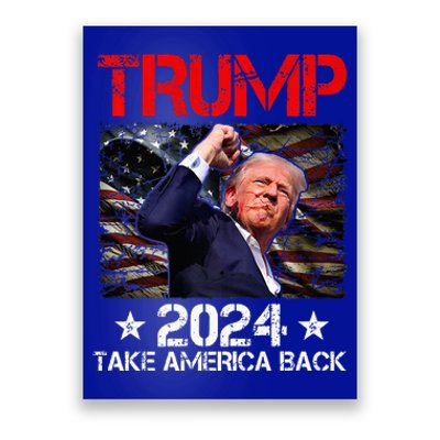 Trump Fist Pump Shot At Trump 2024 Trump Survives Rally Premium Poster