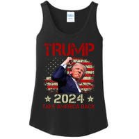 Trump Fist Pump Shot At Trump 2024 Trump Survives Rally Ladies Essential Tank