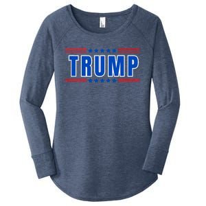 Trump For President Trump 2024 2024 Trump President Tank Top Women's Perfect Tri Tunic Long Sleeve Shirt