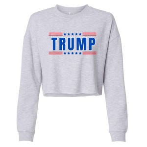 Trump For President Trump 2024 2024 Trump President Tank Top Cropped Pullover Crew