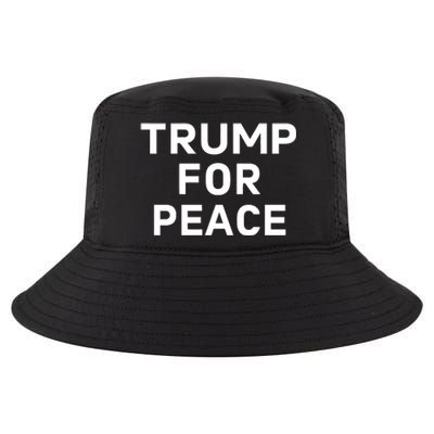 Trump For Peace Cool Comfort Performance Bucket Hat