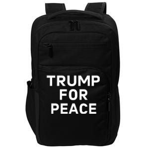 Trump For Peace Impact Tech Backpack