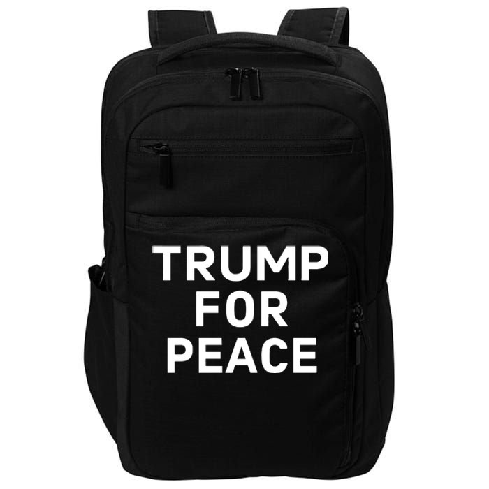 Trump For Peace Impact Tech Backpack