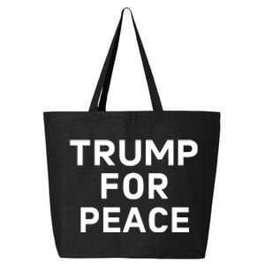 Trump For Peace 25L Jumbo Tote