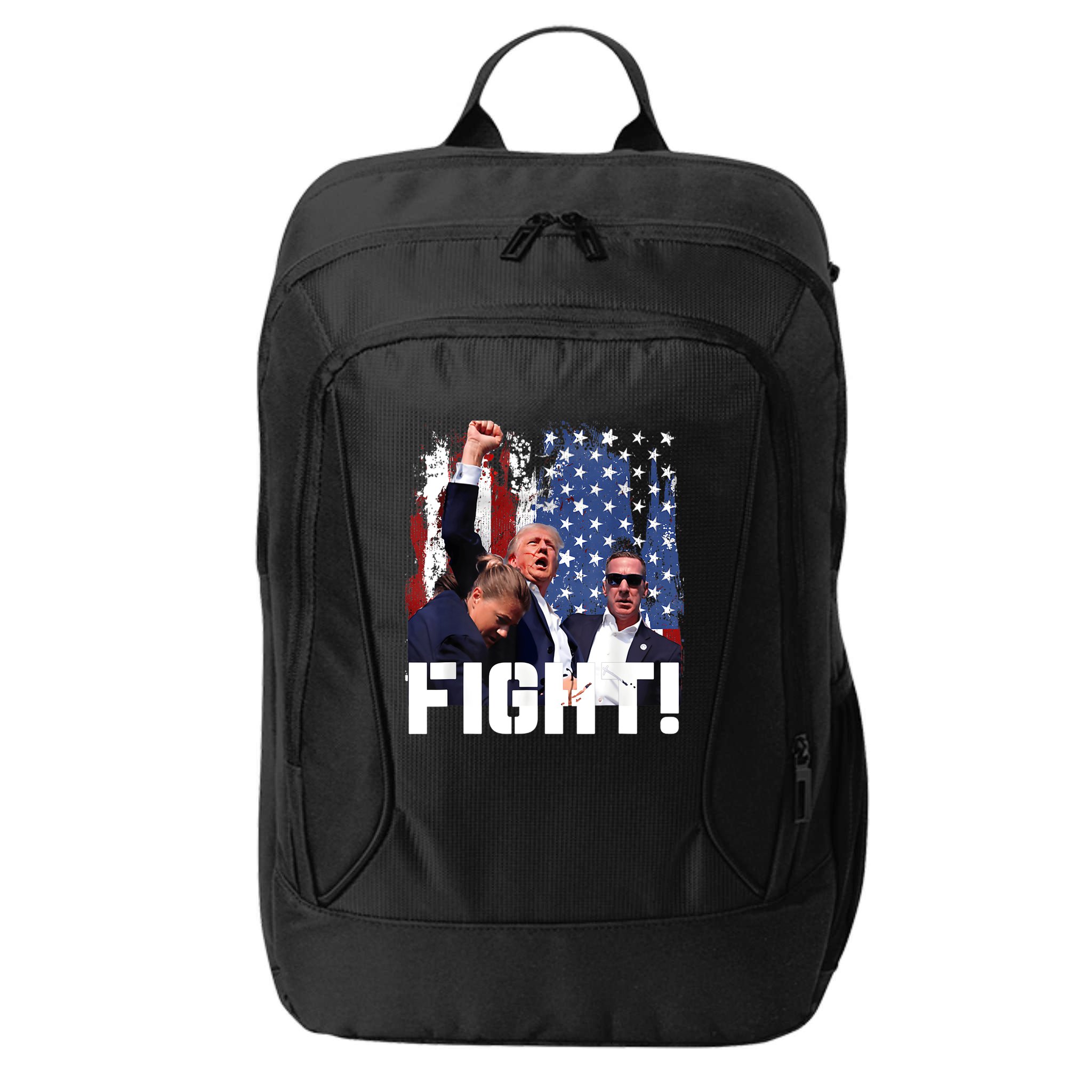 Trump First Pump Fight City Backpack