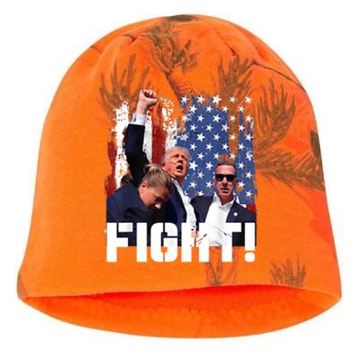 Trump First Pump Fight Kati - Camo Knit Beanie