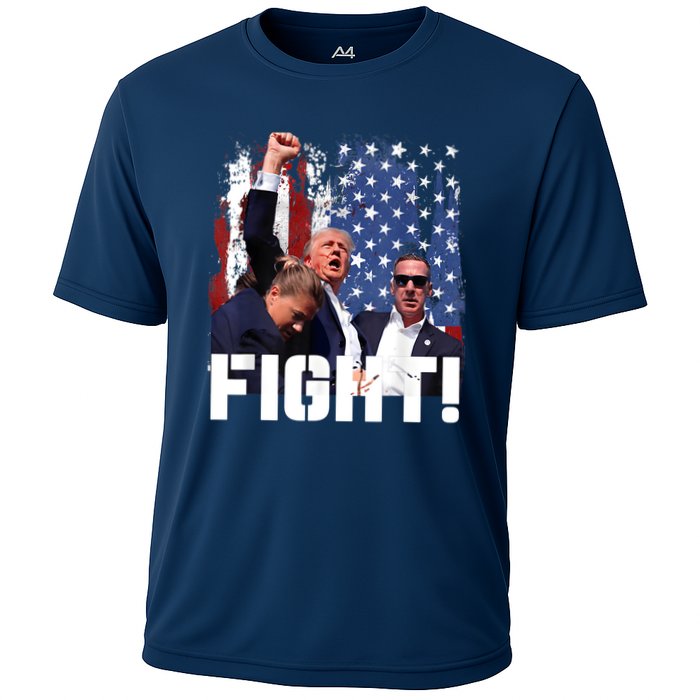 Trump First Pump Fight Cooling Performance Crew T-Shirt