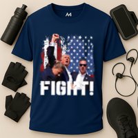 Trump First Pump Fight Cooling Performance Crew T-Shirt