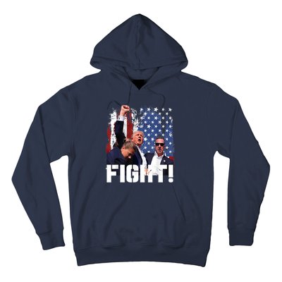 Trump First Pump Fight Hoodie