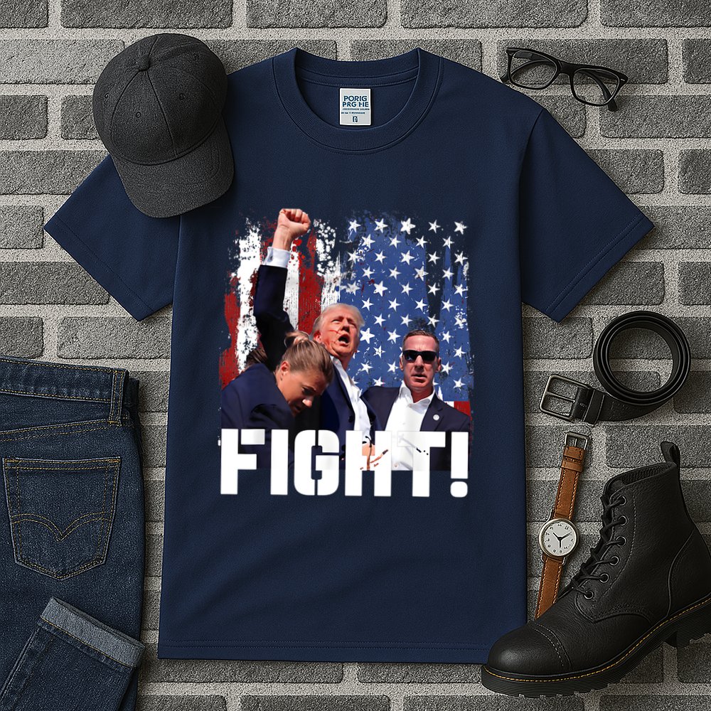 Trump First Pump Fight Tall T-Shirt