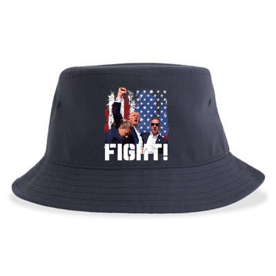 Trump First Pump Fight Sustainable Bucket Hat
