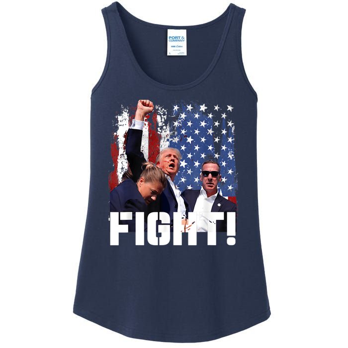 Trump First Pump Fight Ladies Essential Tank