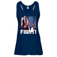 Trump First Pump Fight Ladies Essential Flowy Tank