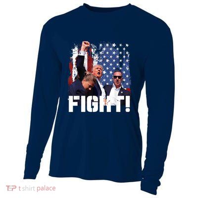 Trump First Pump Fight Cooling Performance Long Sleeve Crew