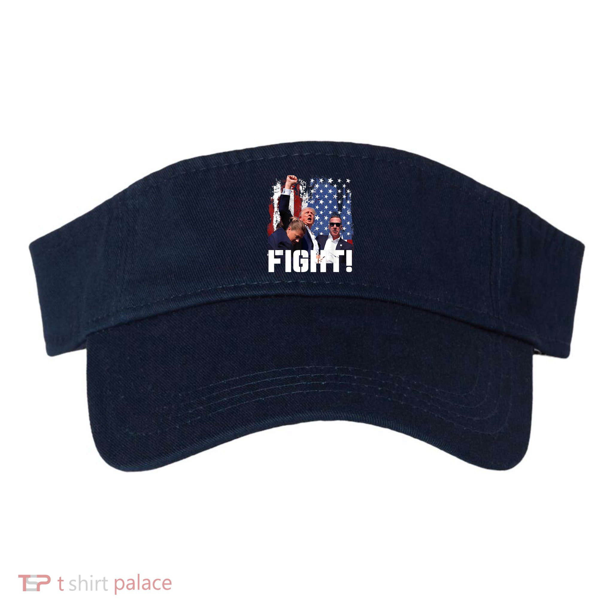 Trump First Pump Fight Visor