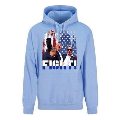 Trump First Pump Fight Unisex Surf Hoodie