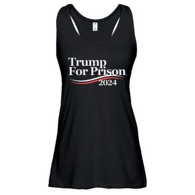 Trump For Prison 2024 Ladies Essential Flowy Tank