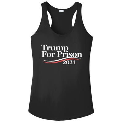 Trump For Prison 2024 Ladies PosiCharge Competitor Racerback Tank