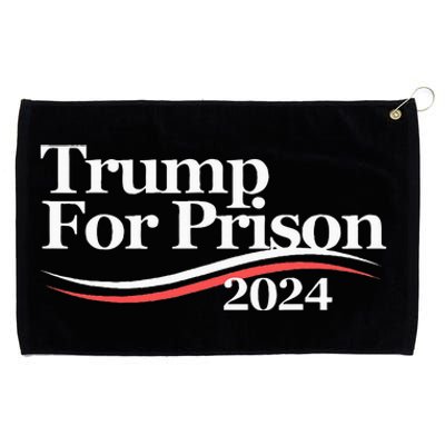 Trump For Prison 2024 Grommeted Golf Towel