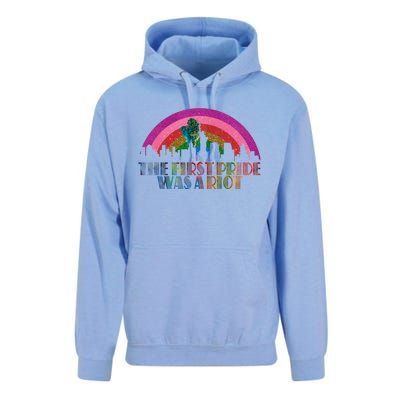 The First Pride Was A Riot Unisex Surf Hoodie