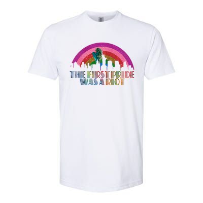 The First Pride Was A Riot Softstyle CVC T-Shirt