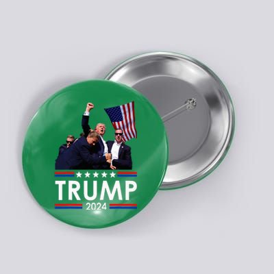 Trump Fist Pump Shot At Trump 2024 Button