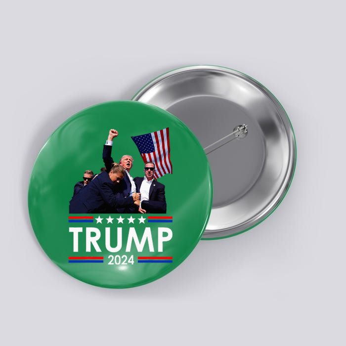 Trump Fist Pump Shot At Trump 2024 Button