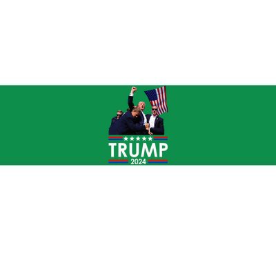 Trump Fist Pump Shot At Trump 2024 Bumper Sticker